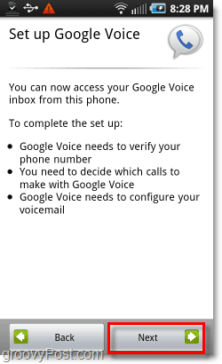 Google Voice на Android Mobile Войти