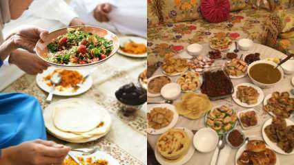 Советы по приготовлению стола ифтар и сахур