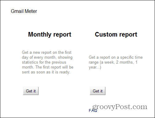 Отчет Gmail Meter