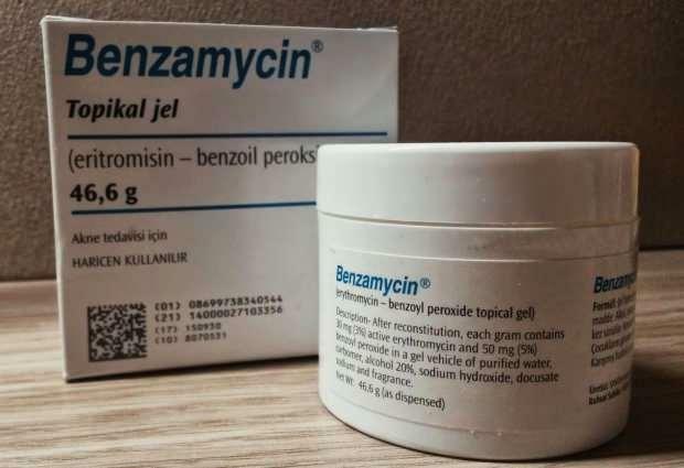 Бензамицин гель для местного применения