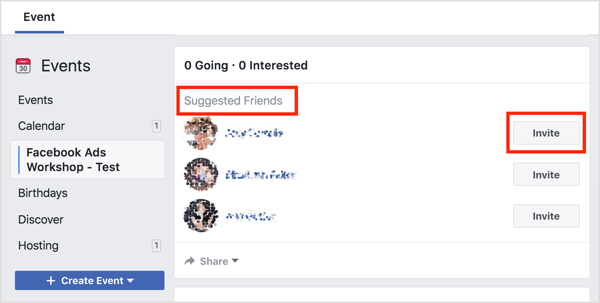 Facebook предложит в качестве первого варианта пригласить людей, которые являются вашими друзьями, которым также нравится главная страница.