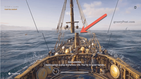 Пример разрыва экрана в Assassins Creed Odyssey