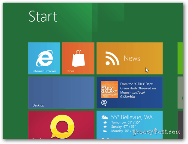 Windows 8 Metro Desktop новости