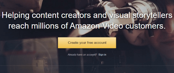 прямая служба видео Amazon