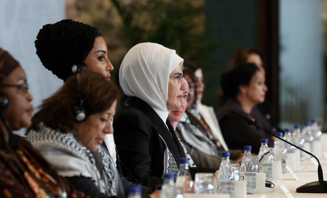 Разделяем одно сердце за Палестину от первой леди Эрдогана! «Мы полны решимости продолжать нашу солидарность!»