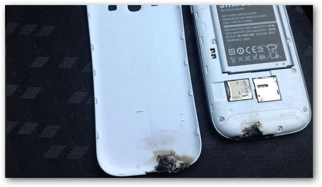 Samsung не виноват в сгоревшей галактике SIII