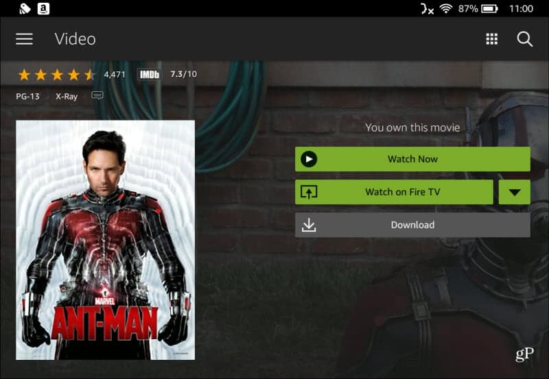 Fire HD 10 to TV смотрите сейчас Prime Video