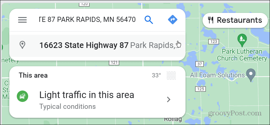 искать на картах Google