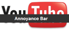 Как удалить раздражающий бар Youtube