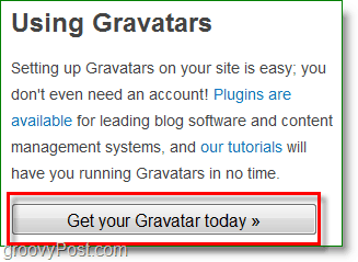 Скриншот Gravatar - получи свой собственный граватар