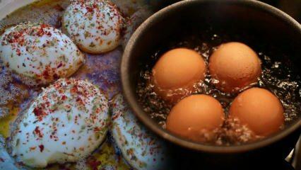 Как приготовить яичницу? Рецепт яиц пашот с вкусным соусом на завтрак