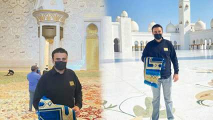  CZN Бурак молился в мечети шейха Зайда в Дубае! Кто такой CZN Burak?