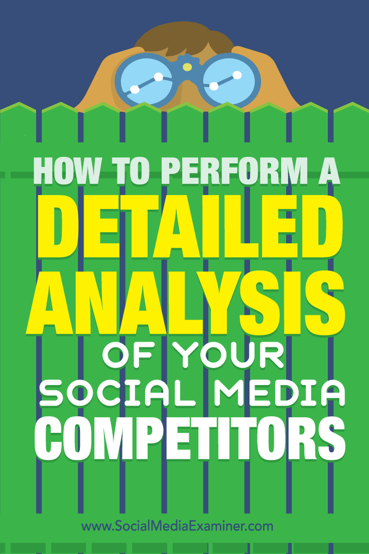 Как выполнить подробный анализ ваших конкурентов в социальных сетях: специалист по социальным сетям