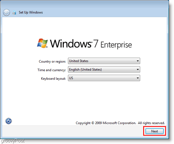 Windows 7 Enterprise VHD установка и первоначальная настройка