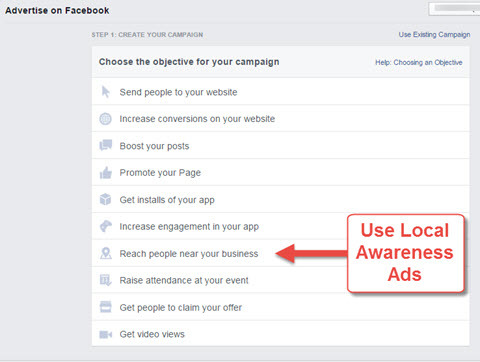 параметры рекламы в фейсбуке