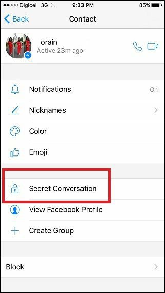 Секретные беседы в Facebook Messenger: как отправлять сквозные зашифрованные сообщения на iOS, Android и WP