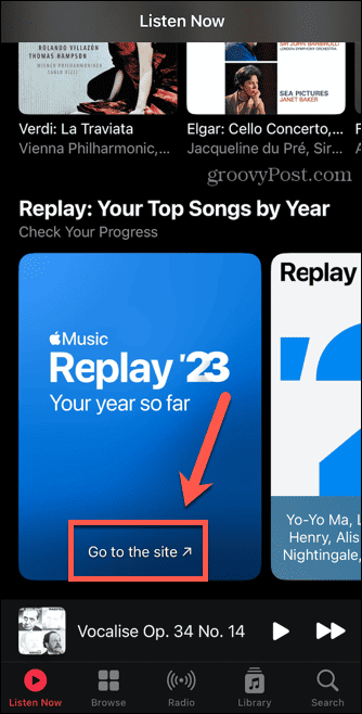 Apple Music Replay перейти на сайт