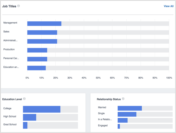 Facebook Analytics Демография людей