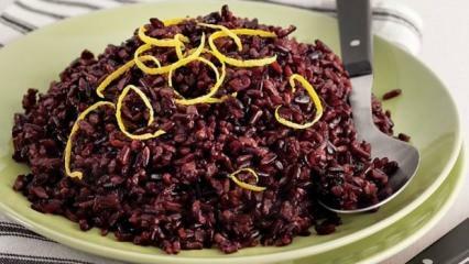 Что такое черный рис и как приготовить плов из черного риса? Технология приготовления черного риса
