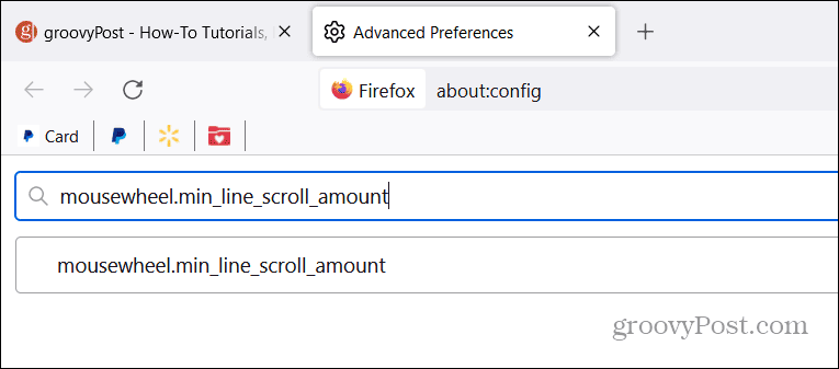Изменить скорость прокрутки в Firefox