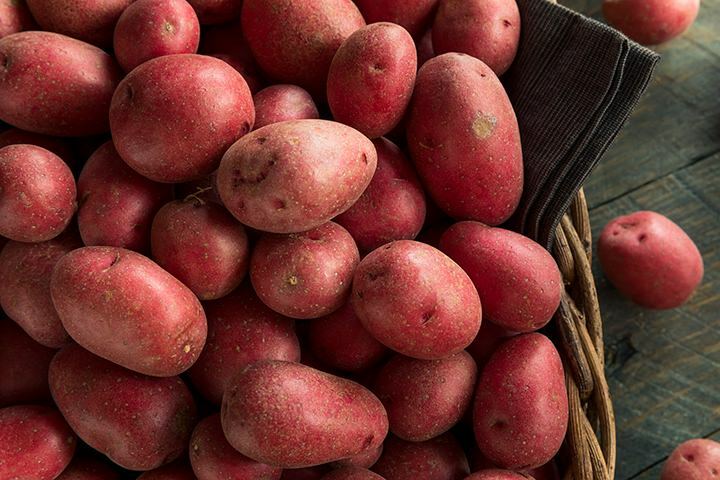 преимущества красного картофеля