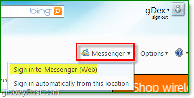 Как использовать Windows Messenger из вашего интернет-браузера на Windows Live