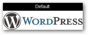 логотип WordPress по умолчанию