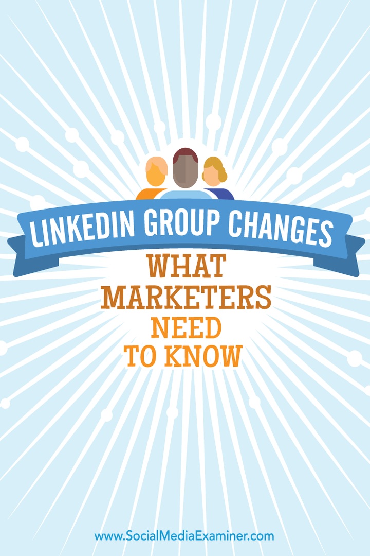 Изменения в группе LinkedIn: что нужно знать маркетологам: специалист по социальным медиа