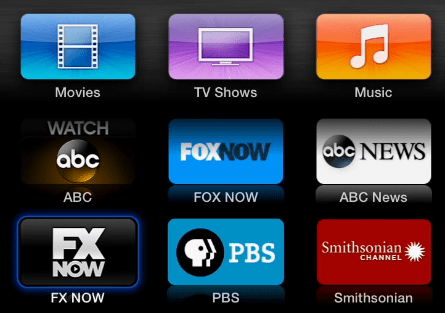 FX сейчас Apple TV
