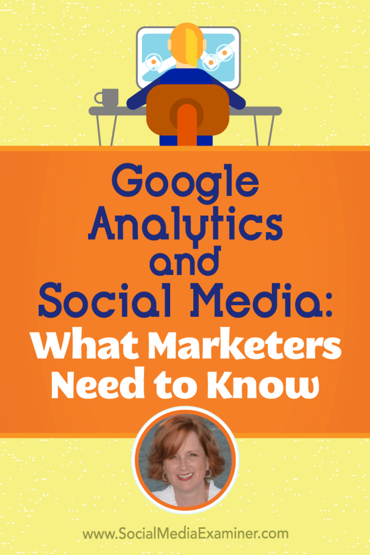 Google Analytics и социальные сети: что нужно знать маркетологам с комментариями Энни Кушинг в подкасте по маркетингу в социальных сетях.