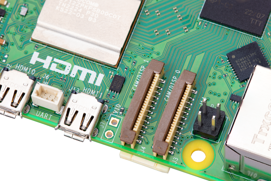 Raspberry Pi 5 портов Mini-HDMI