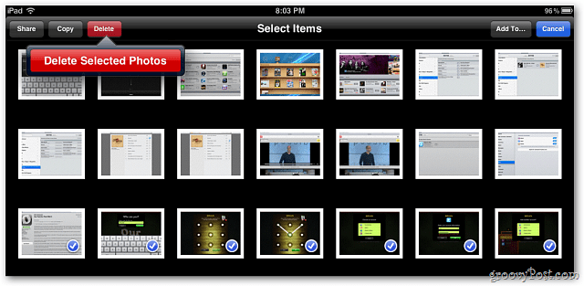 IOS 5: групповое удаление фотографий на вашем iPhone, iPad или iPod Touch