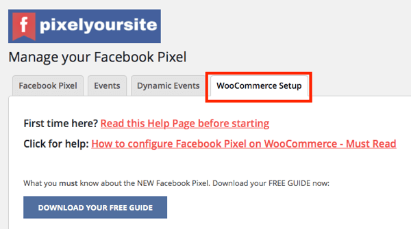Интеграция плагина PixelYourSite с WooCommerce позволяет настраивать события электронной торговли для вашего магазина.