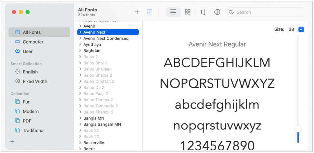 Как добавить новые шрифты на Mac