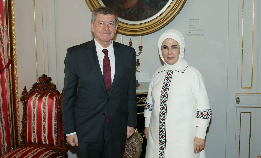 Первая леди Эрдоган встретилась с заместителем Генерального секретаря ООН!