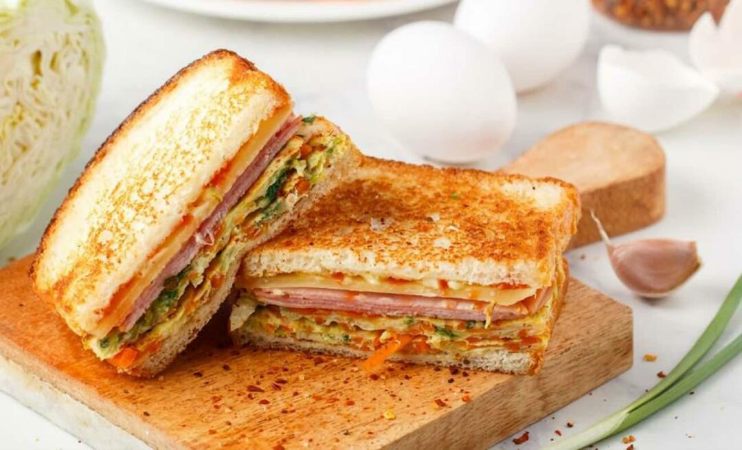 Как сделать бутерброд с яйцом Вот рецепт яичного бутерброда с большим количеством ингредиентов.
