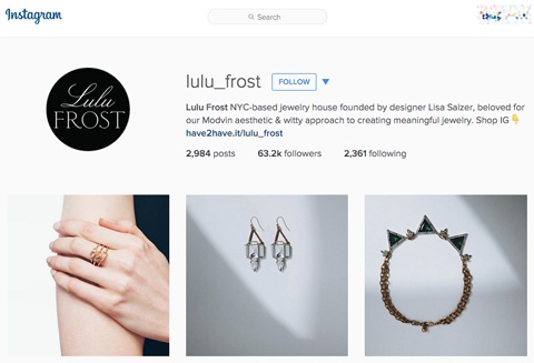 lulu frost instagram профиль