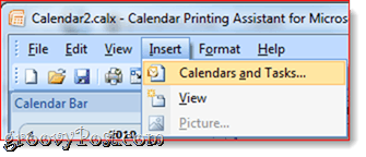 Печать наложенных календарей Outlook