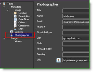 Microsoft Pro Photo Tools Фотограф Метаданные:: groovyPost.com