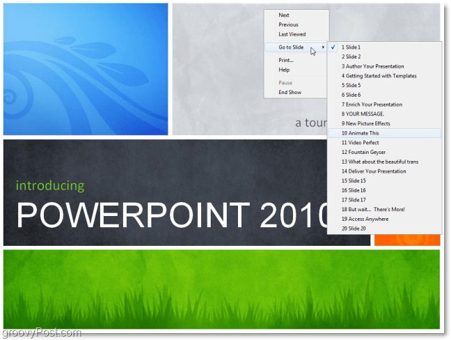 Открытые презентации PowerPoint 2010 без PowerPoint