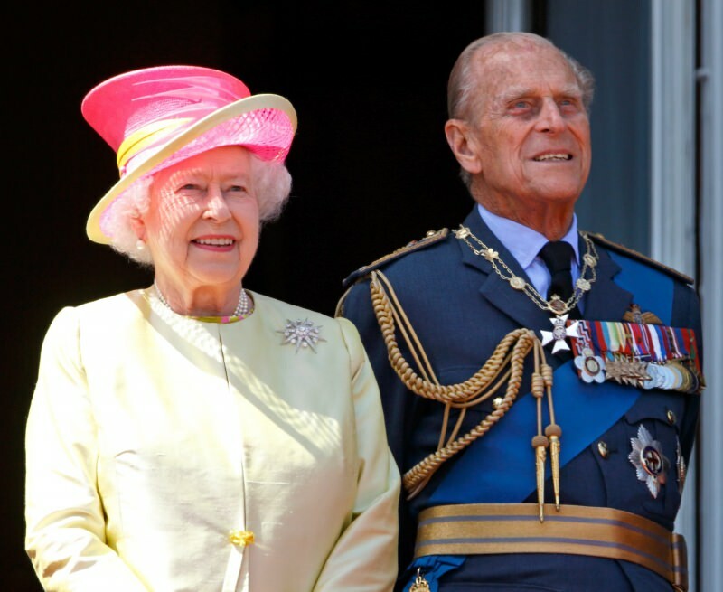 Королева Елизавета и принц Филипп