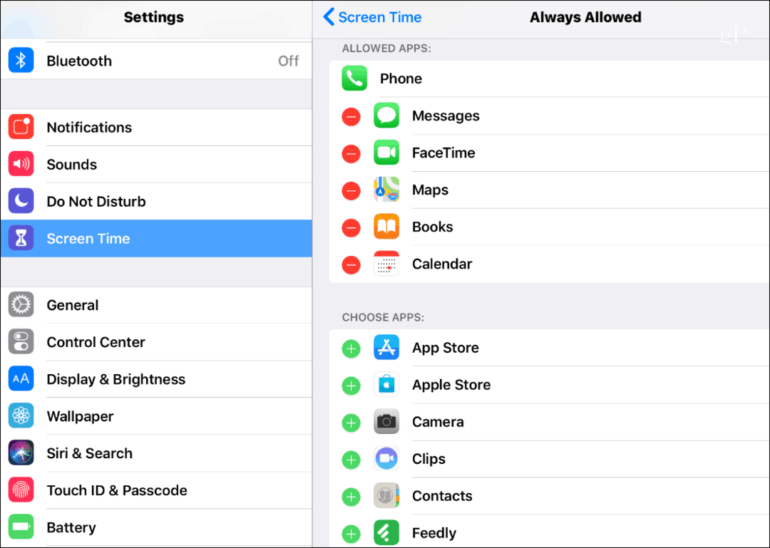Приложение ограничивает время экрана iOS 12