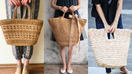 Последний фаворит моды: тренд соломенной сумки