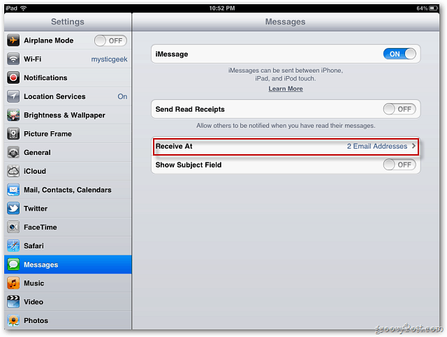 Apple iOS 5: синхронизируйте iMessages между iPhone и iPad