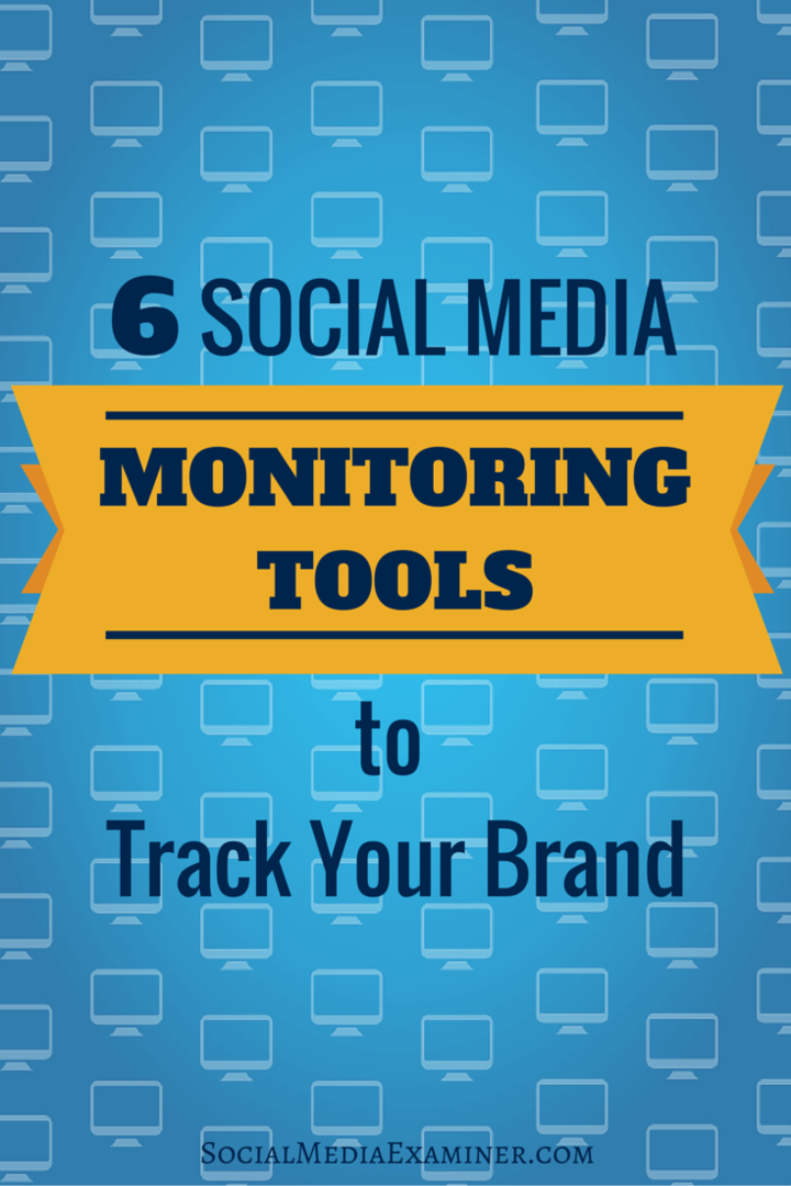 6 инструментов для мониторинга социальных сетей