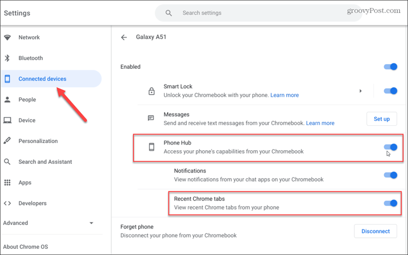 телефонный концентратор chromebook