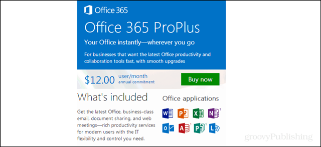 Office 365 проплус цены, включены приложения