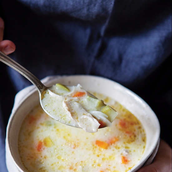 Как приготовить суп Мурадие?