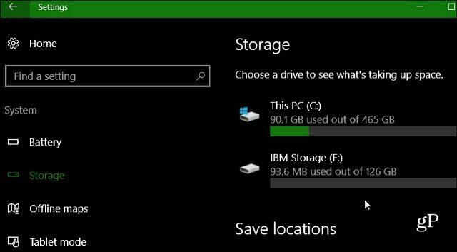 Windows 10 для хранения