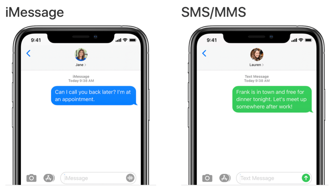 Сообщения в macOS Big Sur iMessage и SMS